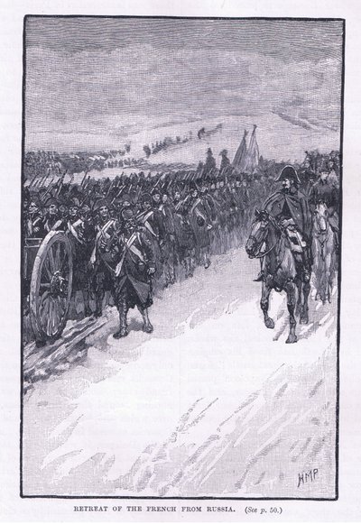 Retreat of the French from Russia AD 1812 by Henry Marriott Paget